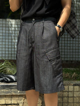 Eight linen check shirt