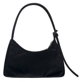 Multicolour Embroidery Velvet Mini Bag _ BLACK