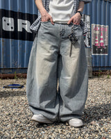 クリアバルーンデニムパンツ