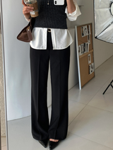 FATES Fit-Correcting Bootcut Slacks