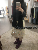 Mogu frill knee socks (9color) 