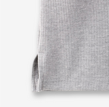 LMN Meg Waffle Cut Semi-Crop Short Sleeve T-Shirt (4 colors)