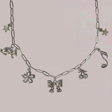 charm pkpk  necklace