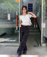 layered halter - t