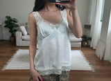 lace satin camisole