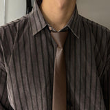 ASCLO Leather One Touch Tie (2color)