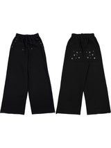アイレットパンチングワイドパンツ (2color)