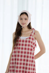 MORI WHIMSY CHECK DRESS