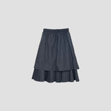 Plier Pleats Midi Skirt 
