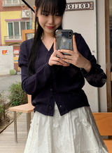 BY Standard V-neck Knit Cardigan (5color)
