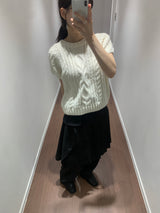 Vermel pleated skirt pants (2color)