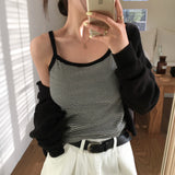[MADE] Rapper stripe camisole