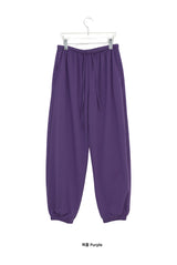 26SS★ [BAONHAUS] Alt Color Banding Wide Jogger Pants