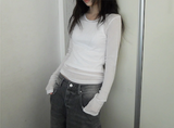 tencel layered tee