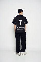 25SS OVERSIZE JOGGER PANTS BLACK