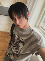 フリーズオーバーフィットプリントショートスリーブTシャツ