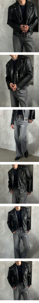 [PREMIUM] Shoulder bike rider jacket (2color)