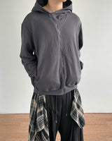 Geo Curve Hoodie Zip-up