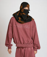 P.Basic cross Sweatshirt _ Solid pink 