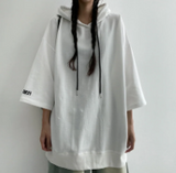 Rens over hooded short-sleeved T-shirt (3 colors)