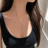 Vintage Silver Key Necklace