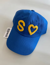 CUSTOM INITIAL CROCHET CAP