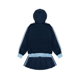 PBC Mesh Zip-up Set (navy)