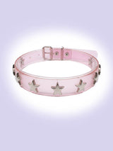 peach pink stud choker (2type)