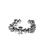 Silver flower Ring