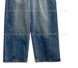 Wayson washing wide denim