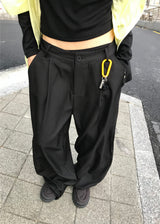 STRUCTURE ワイドスラックスパンツ