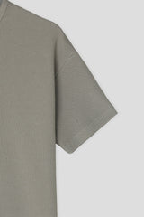 Mini Waffled Cropped Top