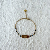 Midnight Tag Bracelet