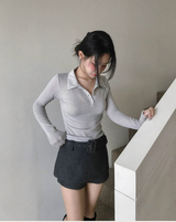 person classic wool mini sk / pt ( belt set )