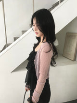chiffon sleeveless blouse