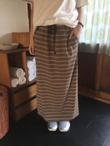 【即日発送】YWD ストライプ スカート