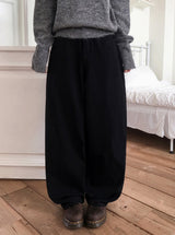 Backpoint Herringbone Cotton100 Wide Pants (2color)