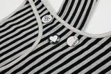 Dual Shoulder Stripe Fit Tee