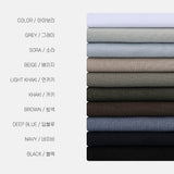 [1+1] LMN ファーストマッスルフィットアイスブントヘンリーネック半袖Tシャツ (10 colors)