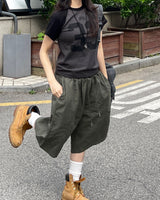 Unisex デイリービンテージバンディドバミューダパンツ