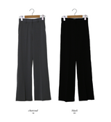 [SHOPPERMADE] -5kg ストレートワイドスラックス (3color)