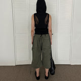 リゲカーゴハーフパンツ カーキ