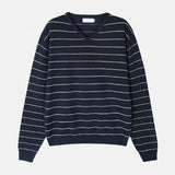 Hina Stripe V-neck Knit