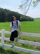 Phase Lettering Short T-Shirt 3C
