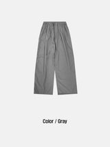 ポスト ナイロン ワイド パンツ(4colors)
