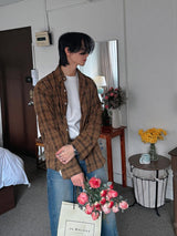 ASCLO Walnut Check Shirt (6color)
