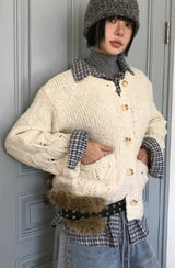 WILD FUR EYELET BELT