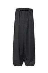 Striped Pleated Waist Pants