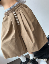 5000SOLD 🥳❤‍🔥 リネンバルーンバミューダ 🖤🤍🩷💚7COLOR