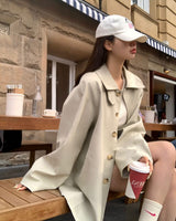 [BELLIDE MADE] シングルハーフトレンチコート